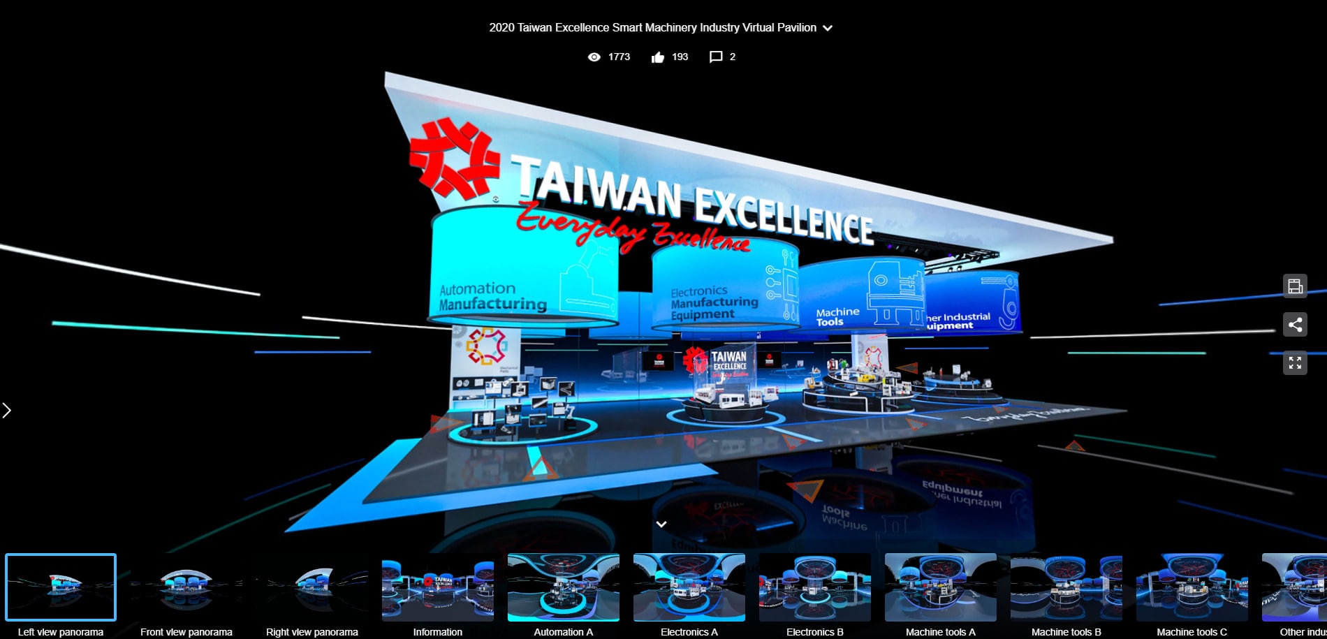 Taiwan Excellence: Smart Machinery Virtual ExhibitionReaches the Whole World