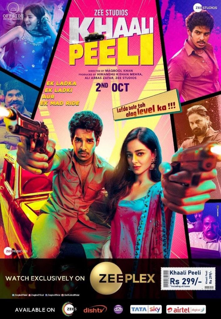 Khaali Peeli releases on Zee Plex, reviewers give it a big thumbs up