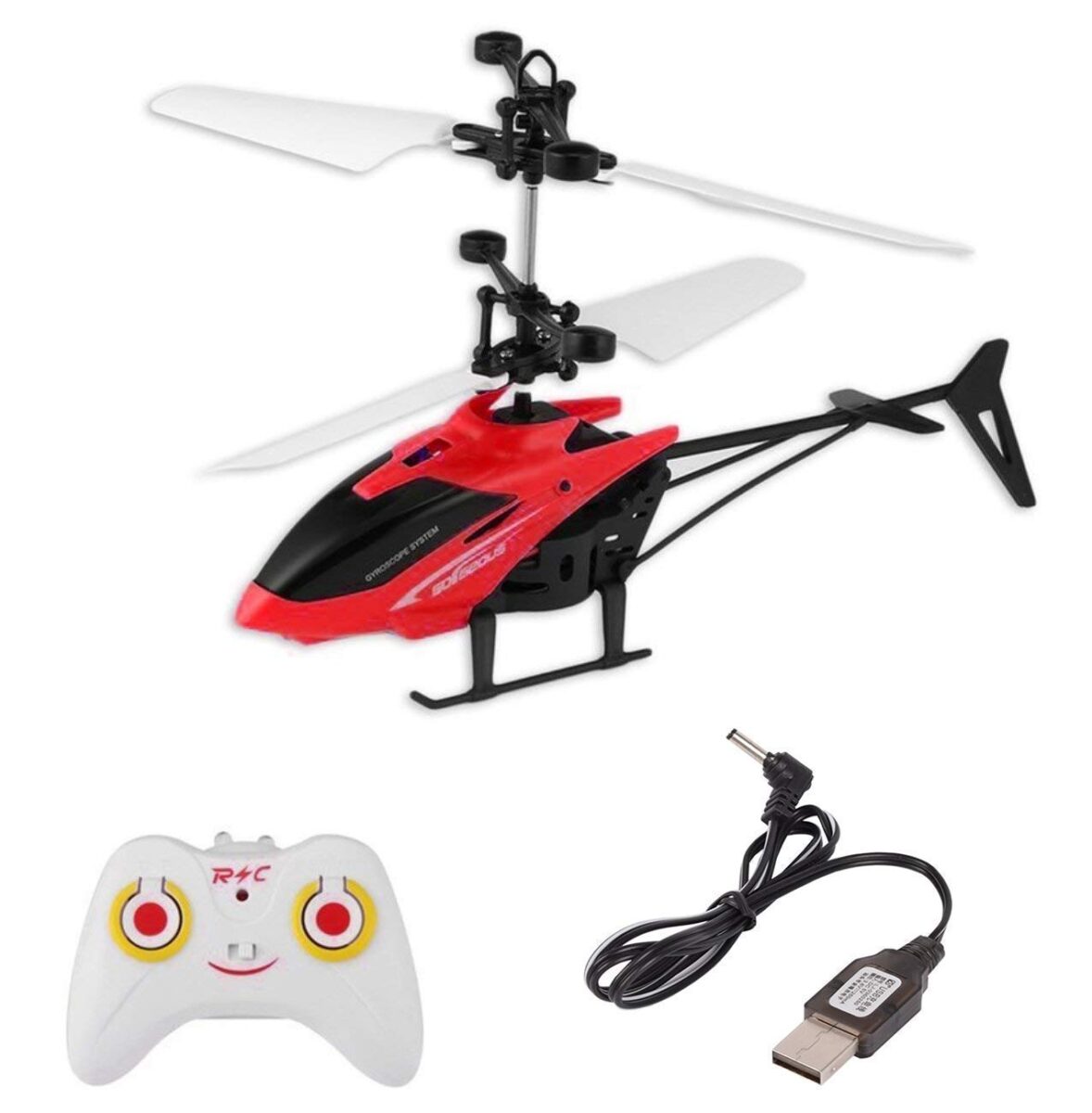 Helicopter with Radio Remote Control and Hand Sensor